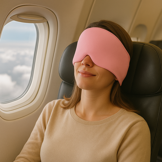 Bonnet Anti-Migraine Chaud / Froid | Soulagement des Maux de Tête Naturel ROSE